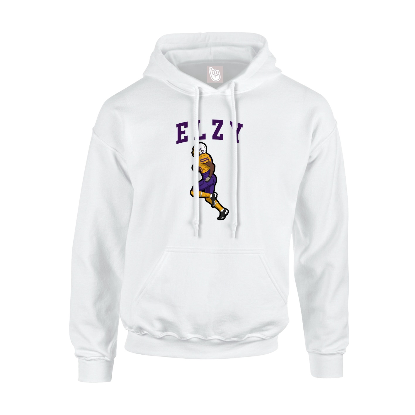 Youth Hoodie — Shirsey in White