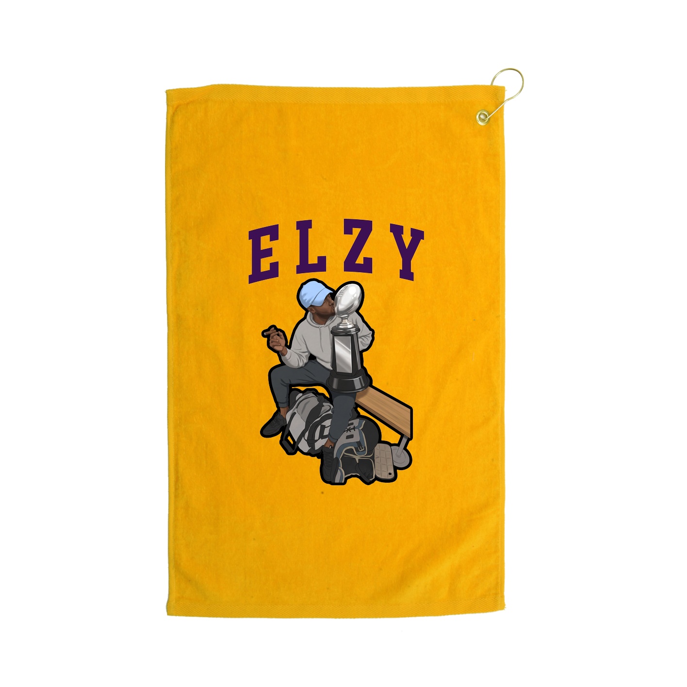 Golf Towel — Shirsey in Gold