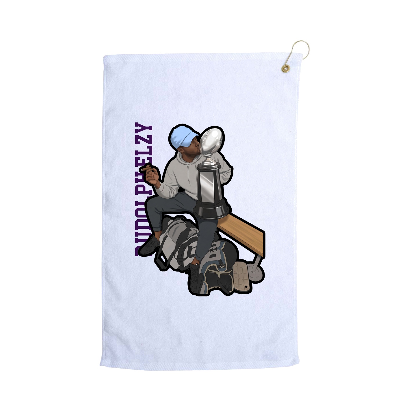 Terry Velour Golf Towel