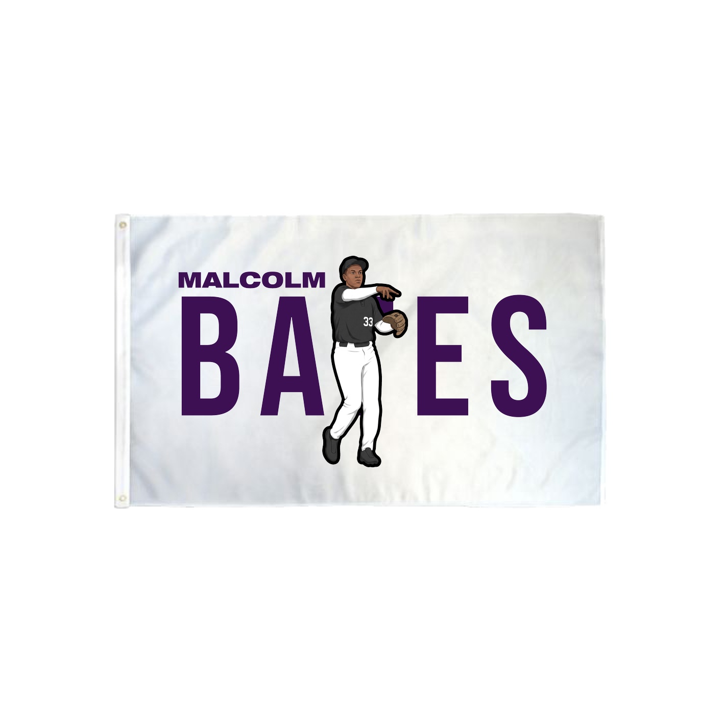 3x5 Flag — Player Name in Classic