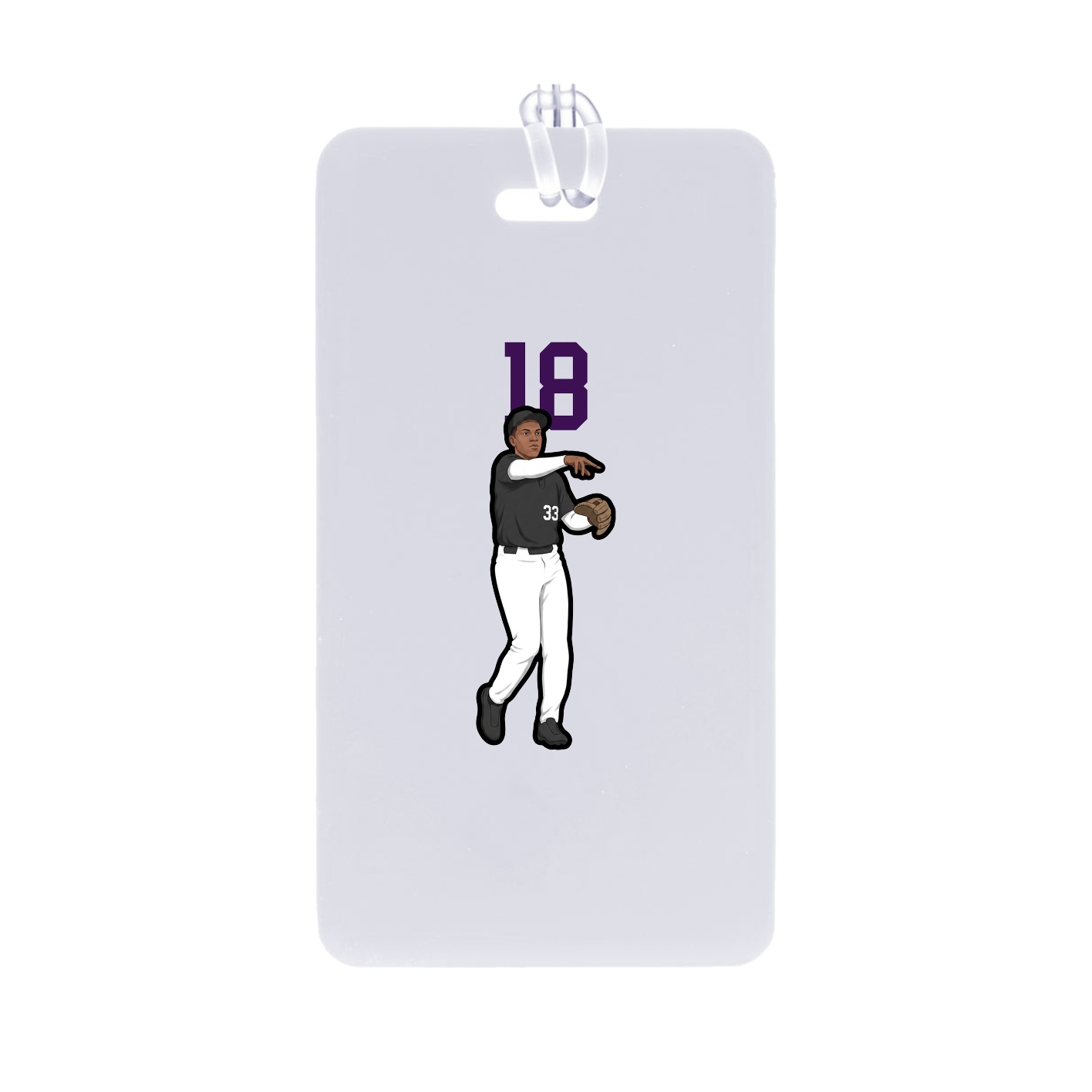 Bag Tag — Number Top in Classic