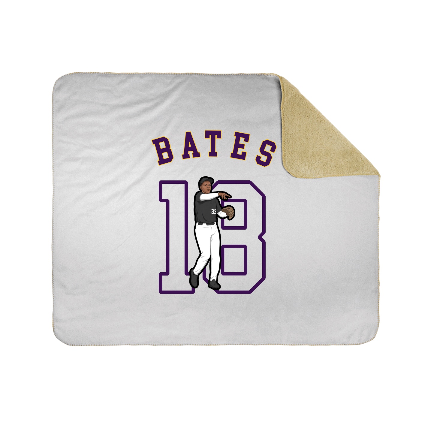 Throw Blanket — Shirsey Arch in White