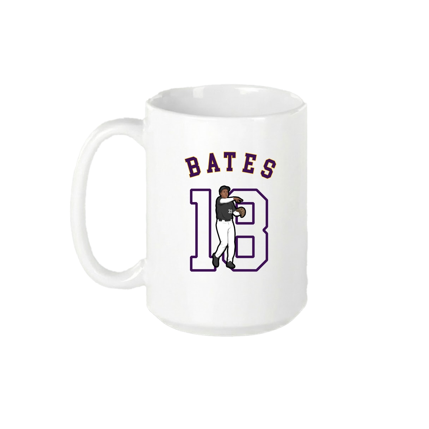 15oz Coffee Mug — Shirsey Arch in White