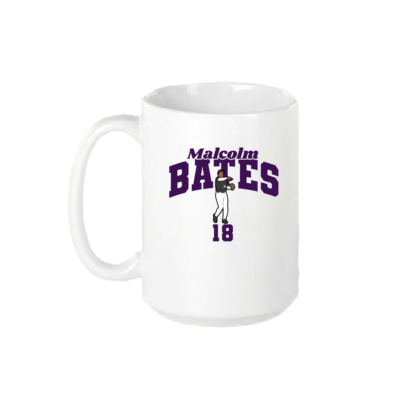 15oz Coffee Mug — Signature Arch in White