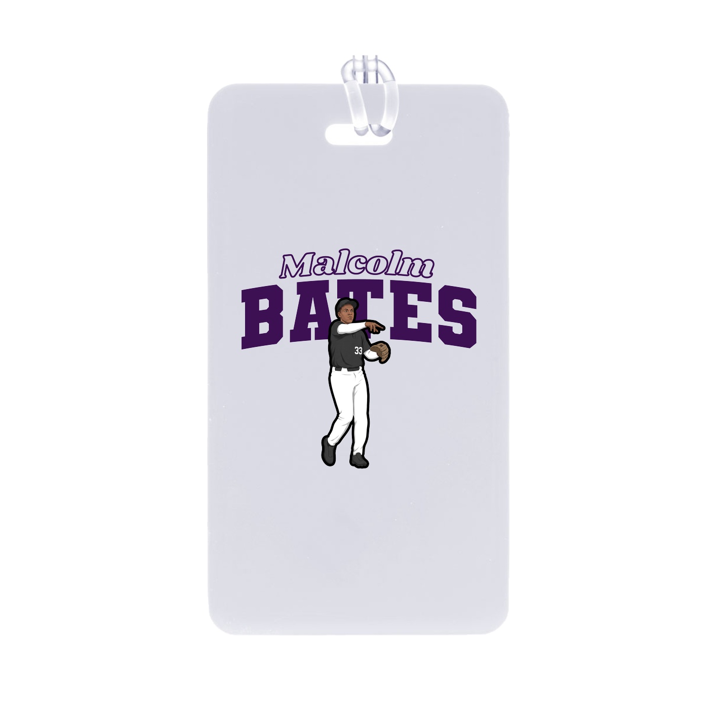 Bag Tag — Name Arch in Classic