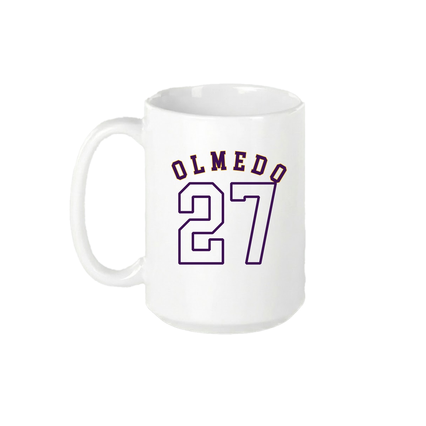 15oz Coffee Mug — Shirsey Arch in White