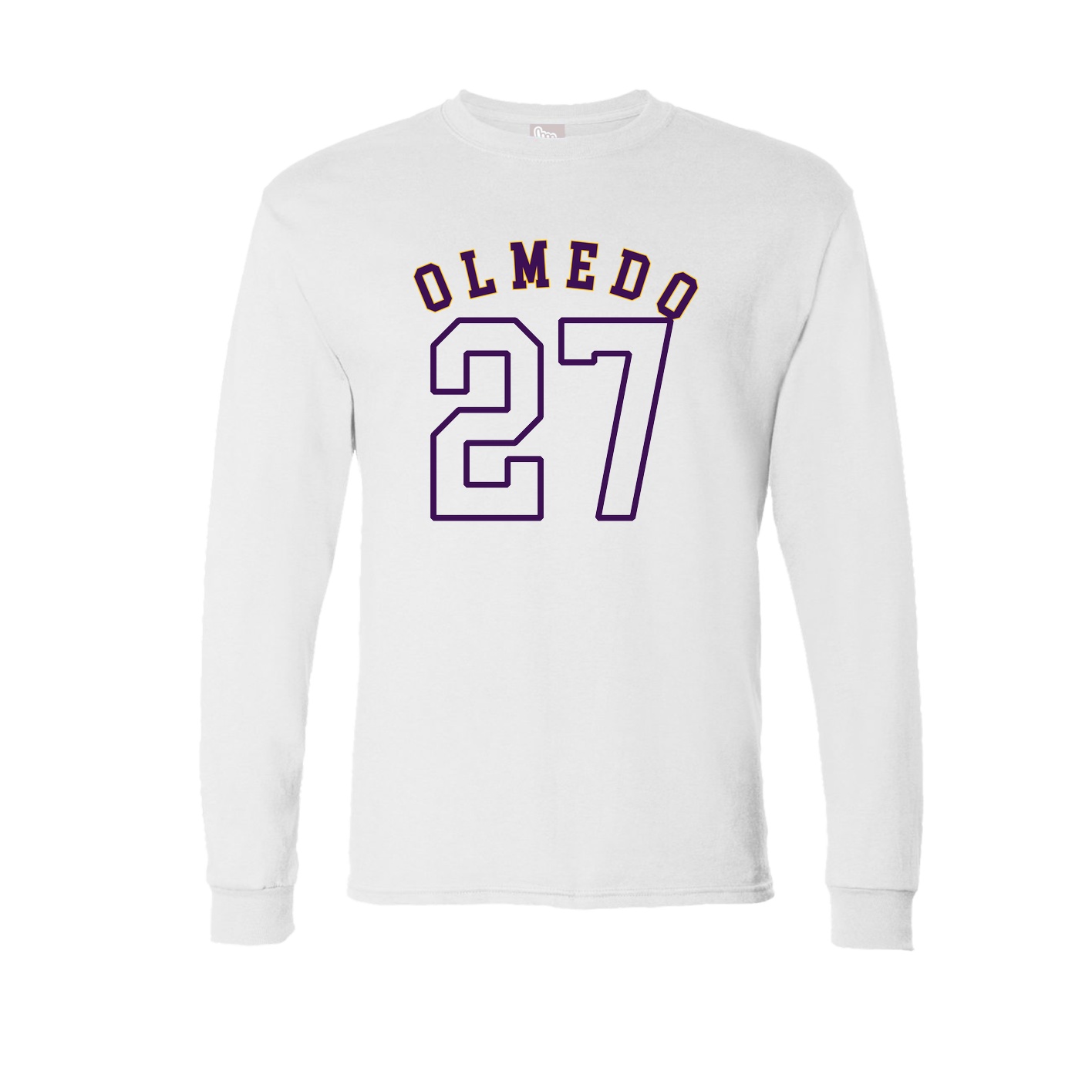 Long Sleeve Tee — Shirsey Arch in White