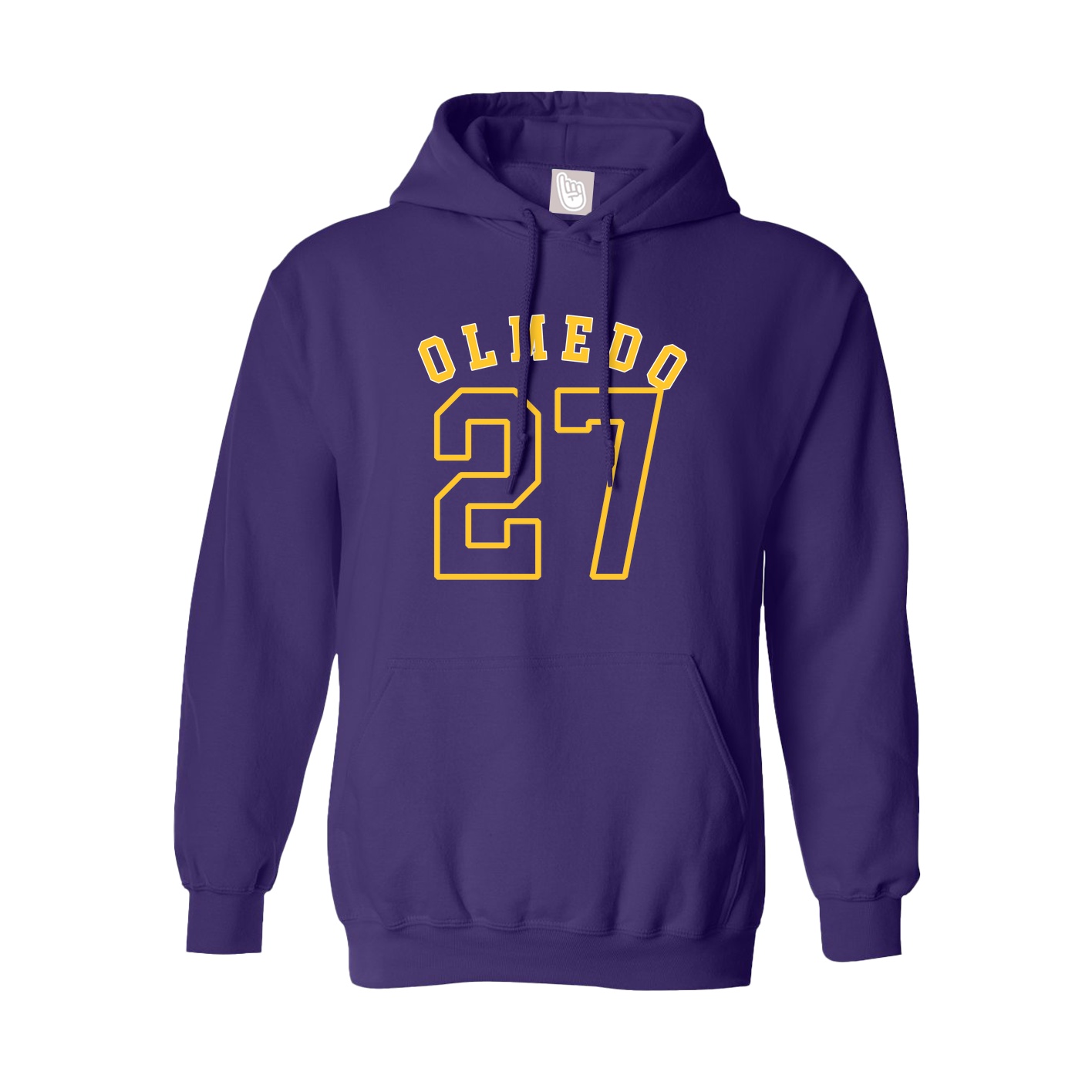 Hoodie — Shirsey Arch in Purple