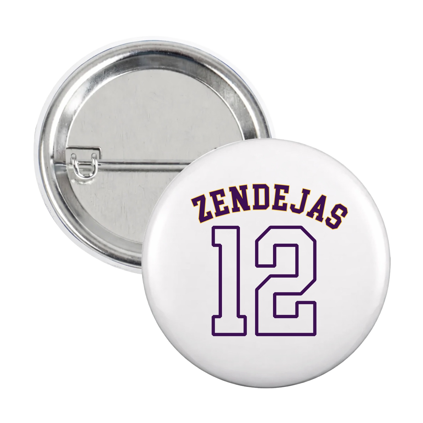 Game Day Button — Shirsey Arch in White