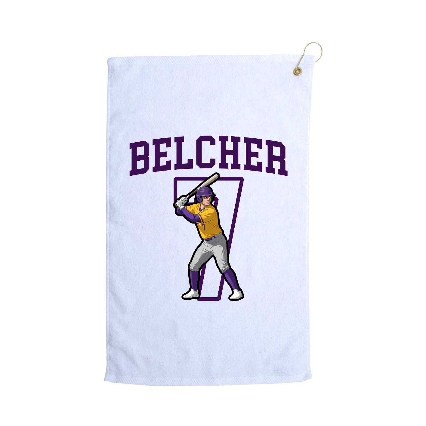 Golf Towel — Shirsey in White