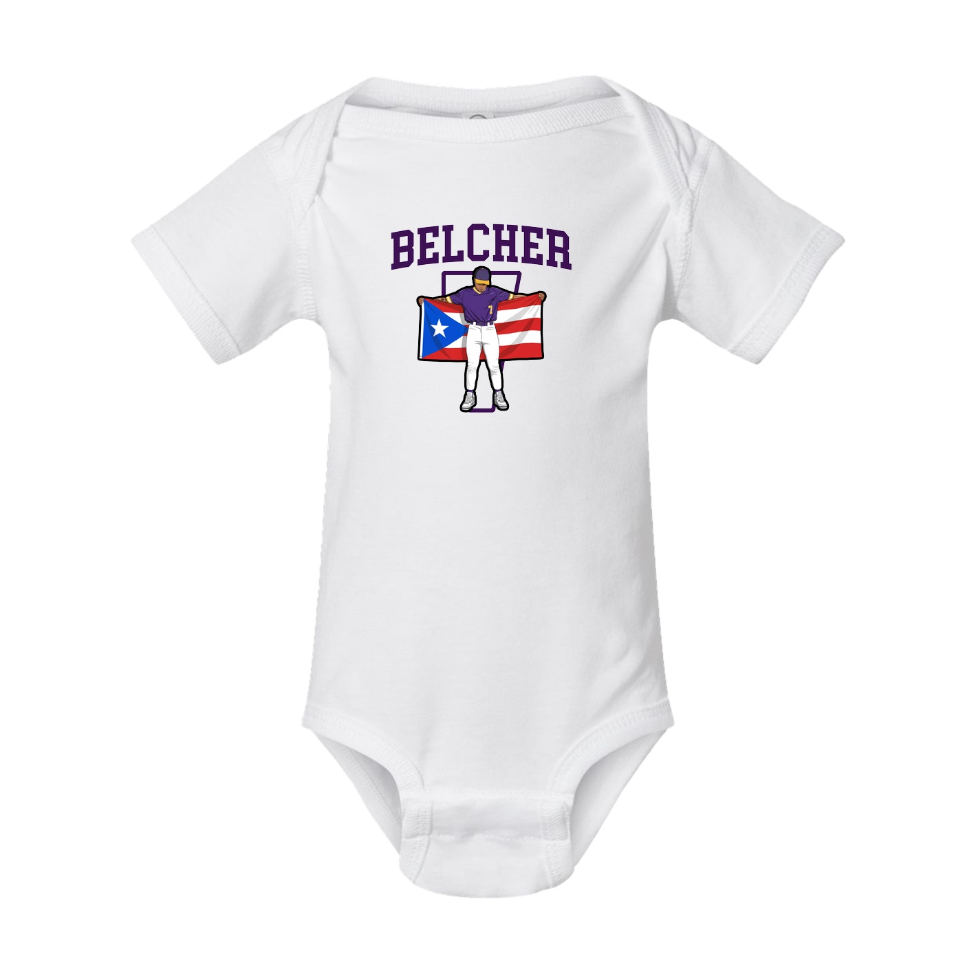 Baby Onesie — Shirsey in White