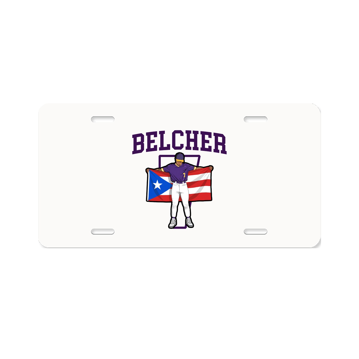 License Plate — Shirsey in Classic