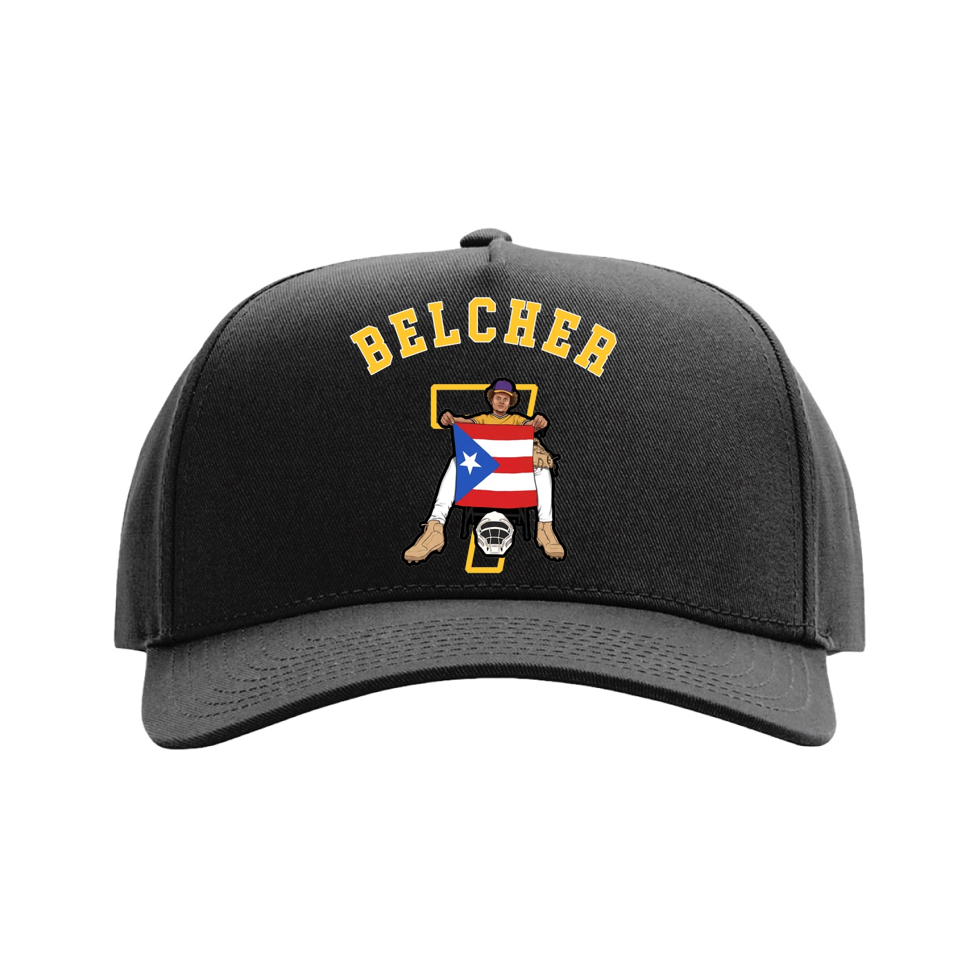 Full Fabric Five-Panel Champ Cap