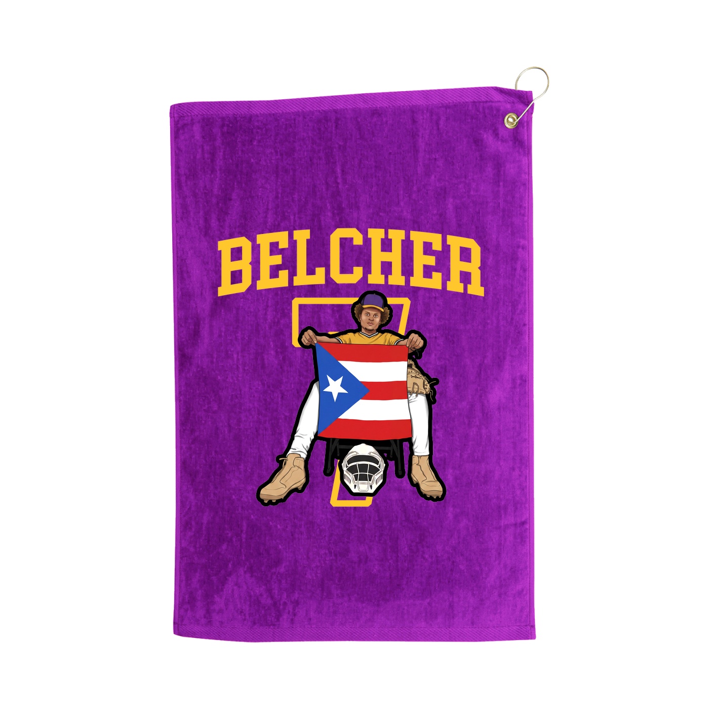 Golf Towel — Shirsey in Purple