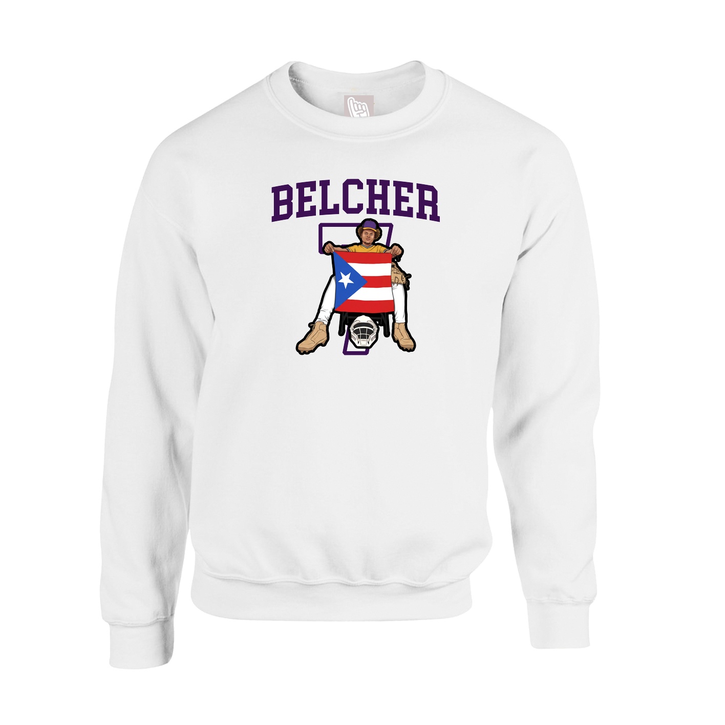 Fleece Crew — Shirsey in White