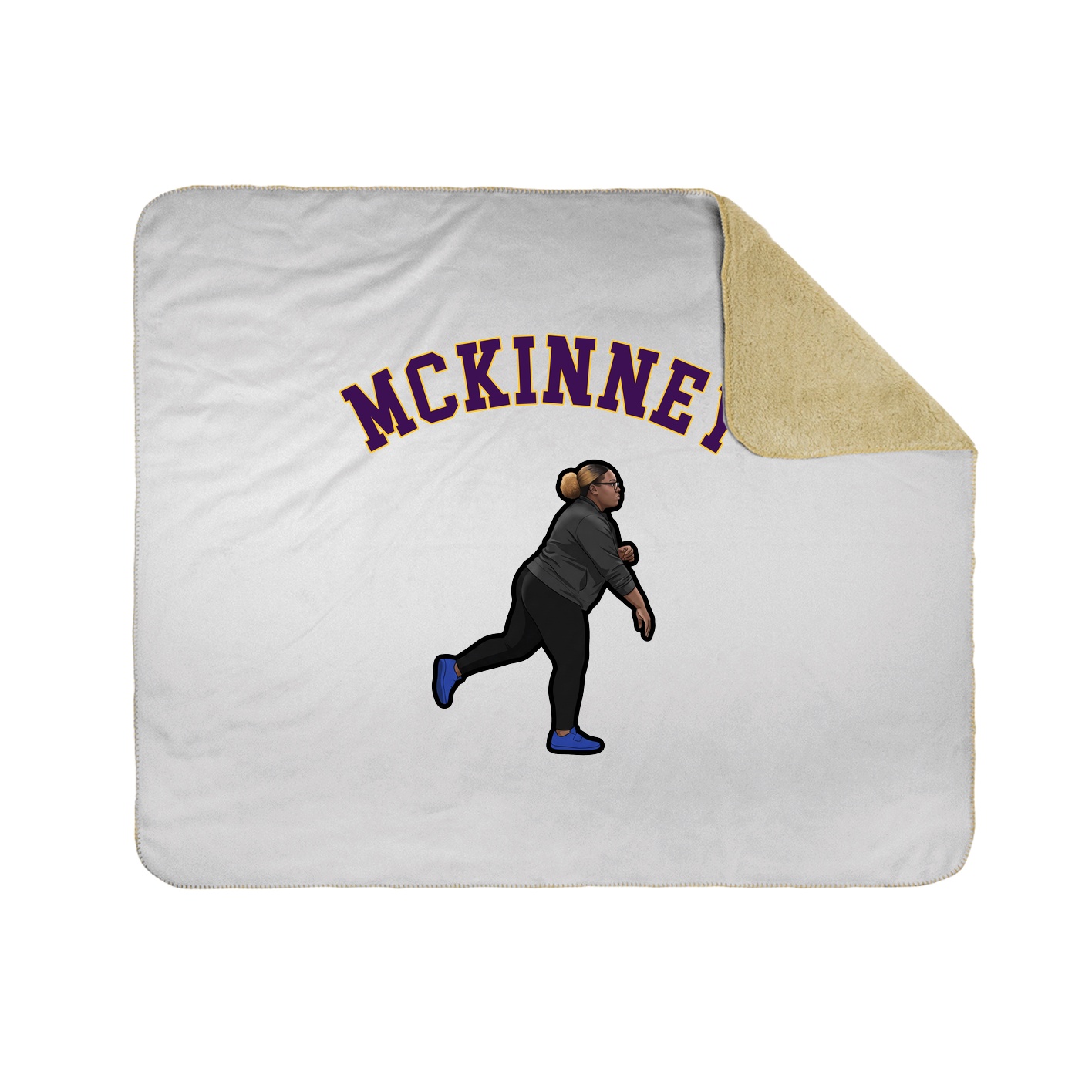 Throw Blanket — Shirsey Arch in White