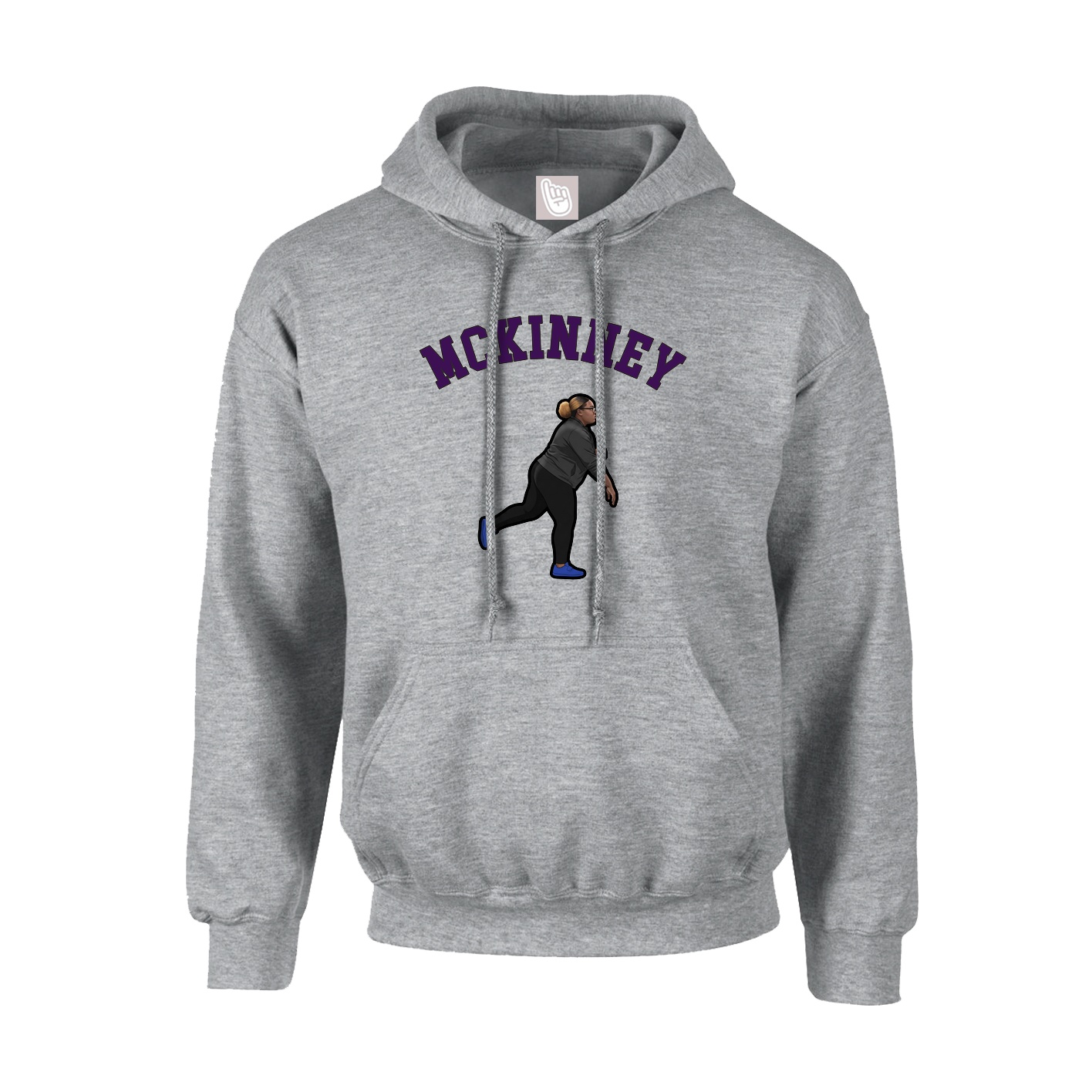 Youth Hoodie — Shirsey Arch in Grey