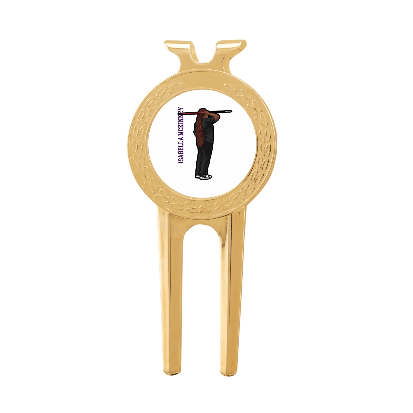 Divot Tool with Ball Marker — Name Vertical in Classic