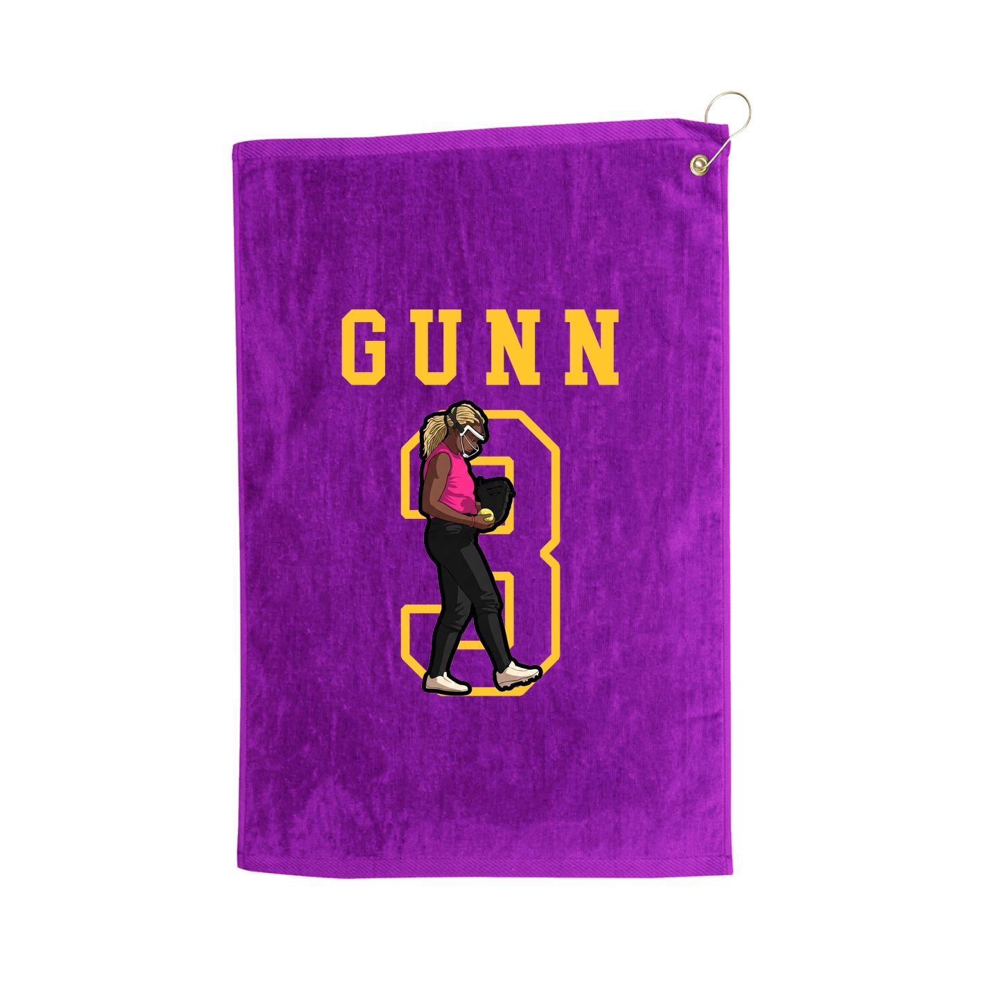 Golf Towel — Shirsey in Purple