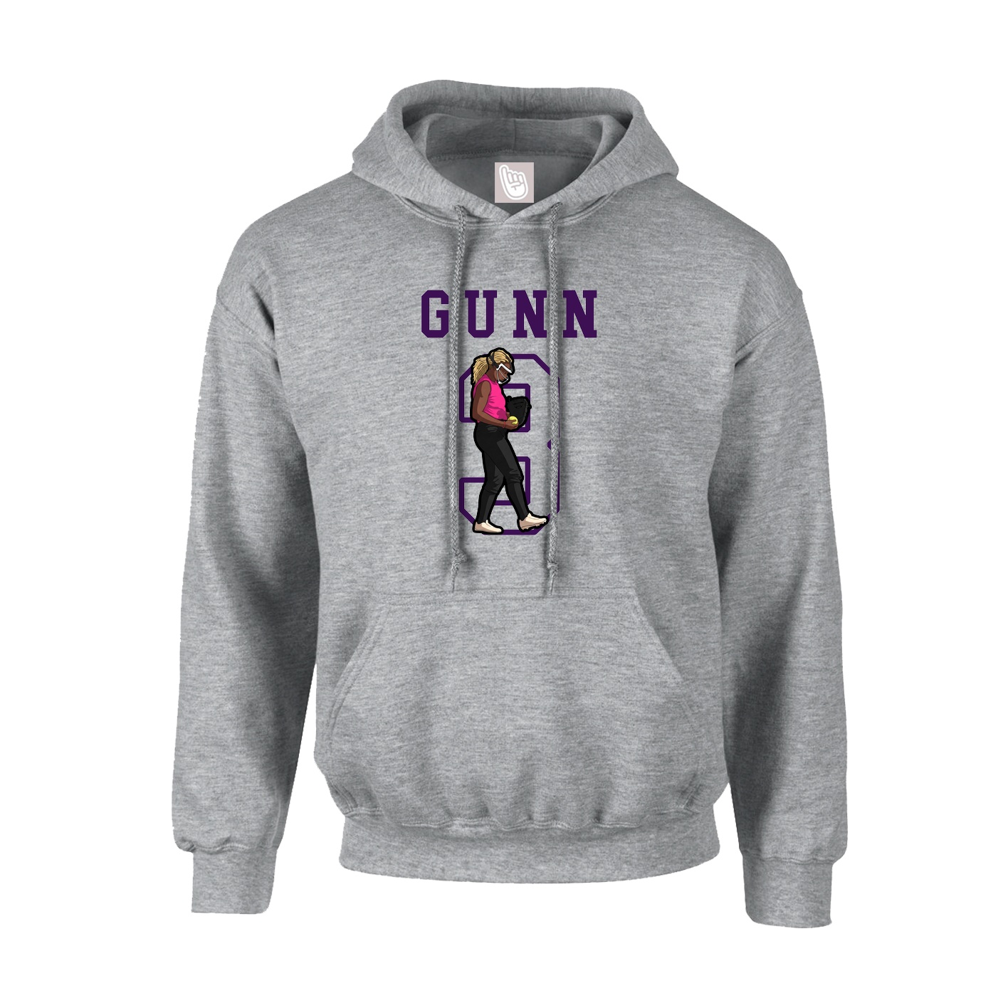 Youth Hoodie — Shirsey in Grey
