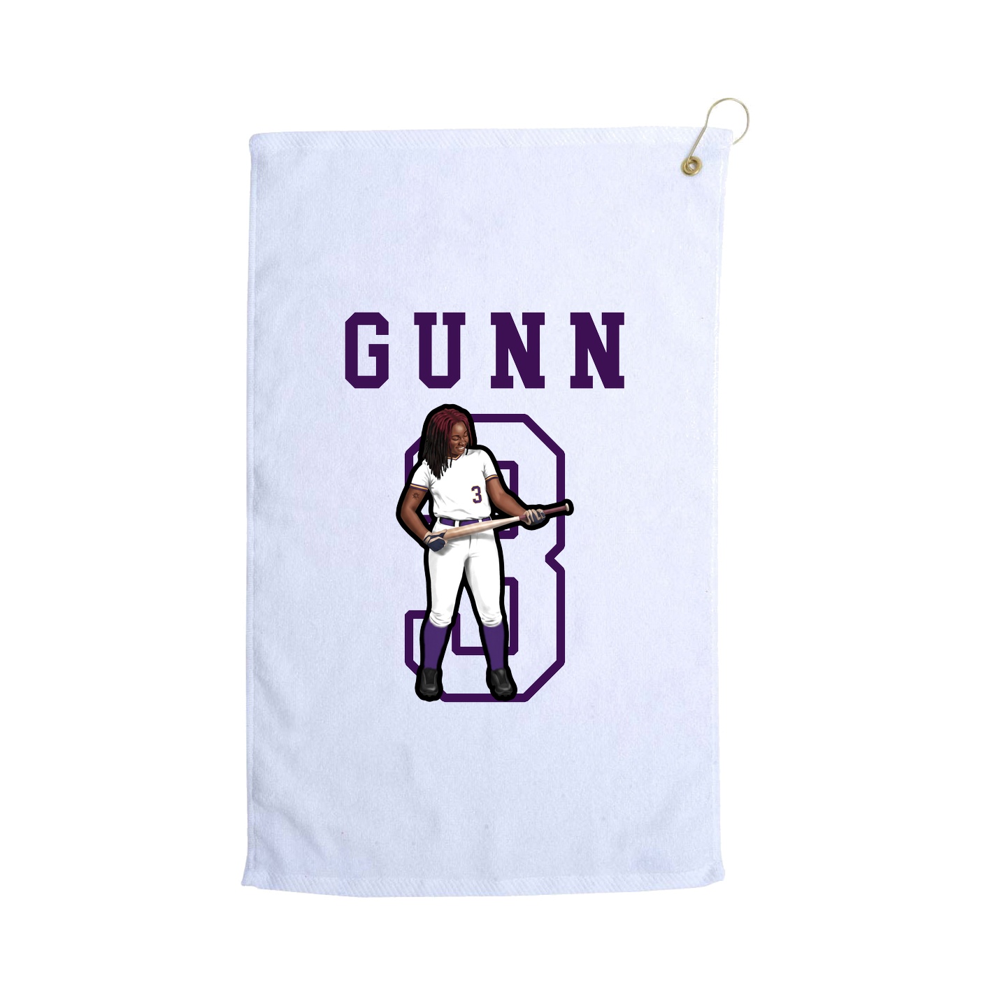 Golf Towel — Shirsey in White