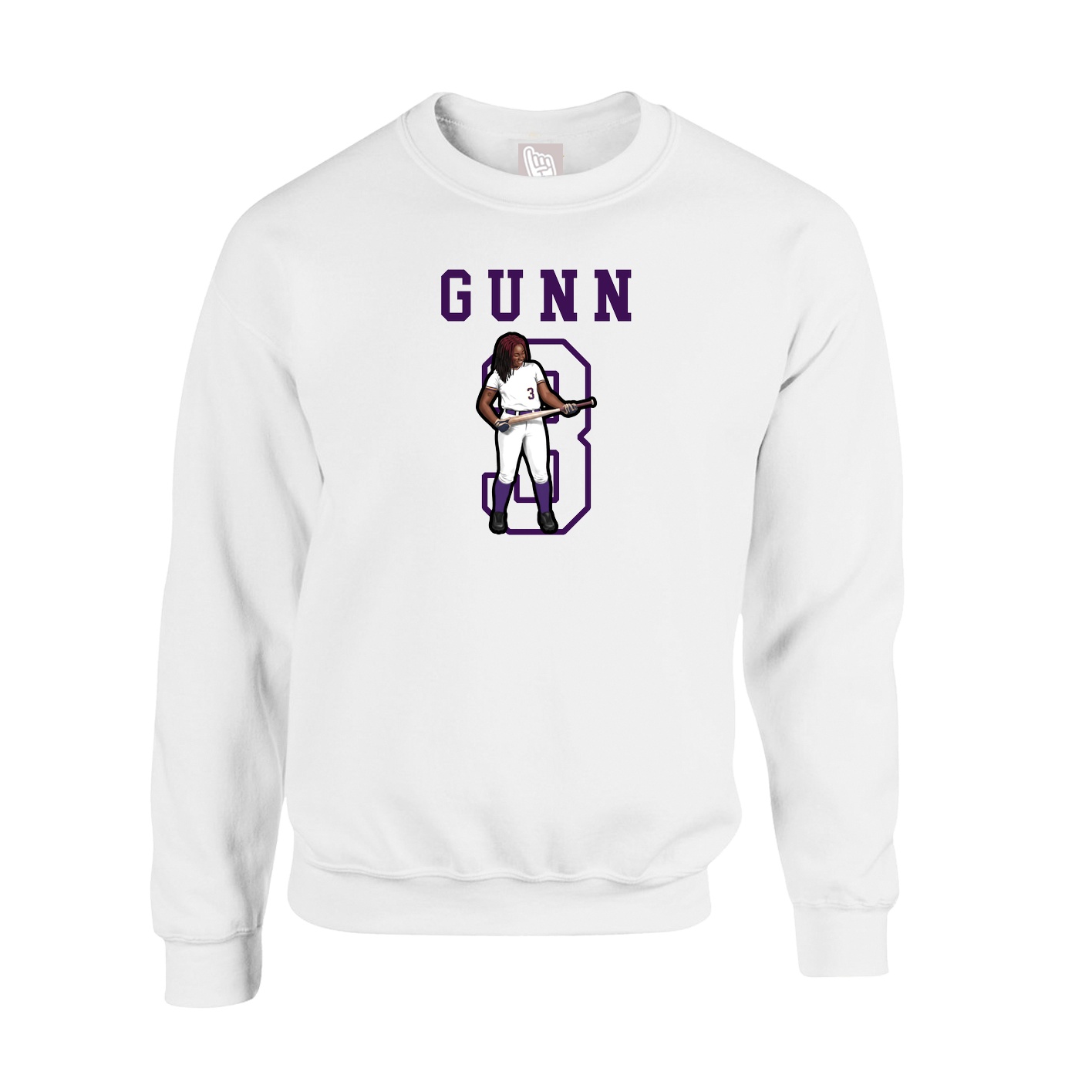 Fleece Crew — Shirsey in White