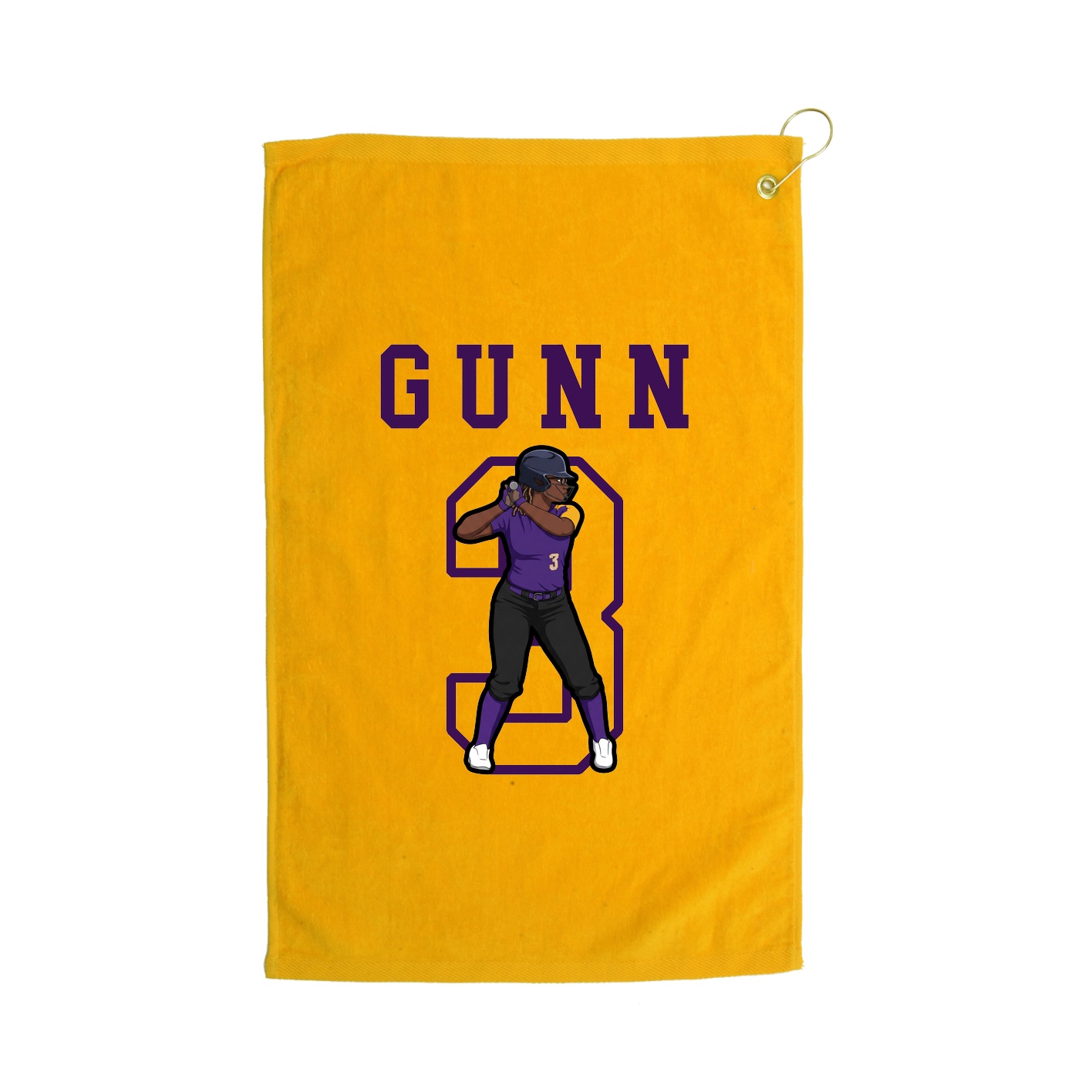 Golf Towel — Shirsey in Gold