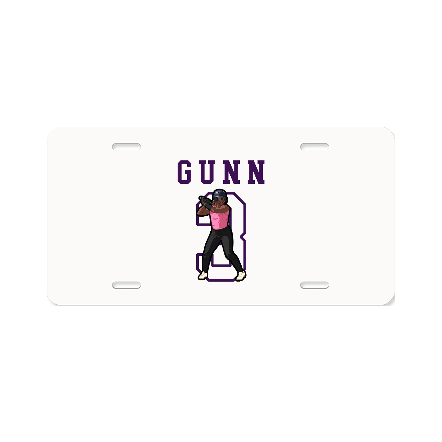 Aluminum License Plate