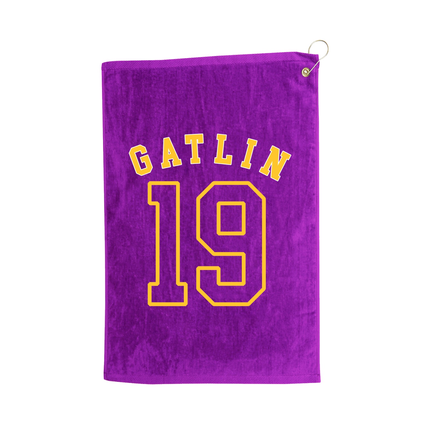 Golf Towel — Shirsey Arch in Purple