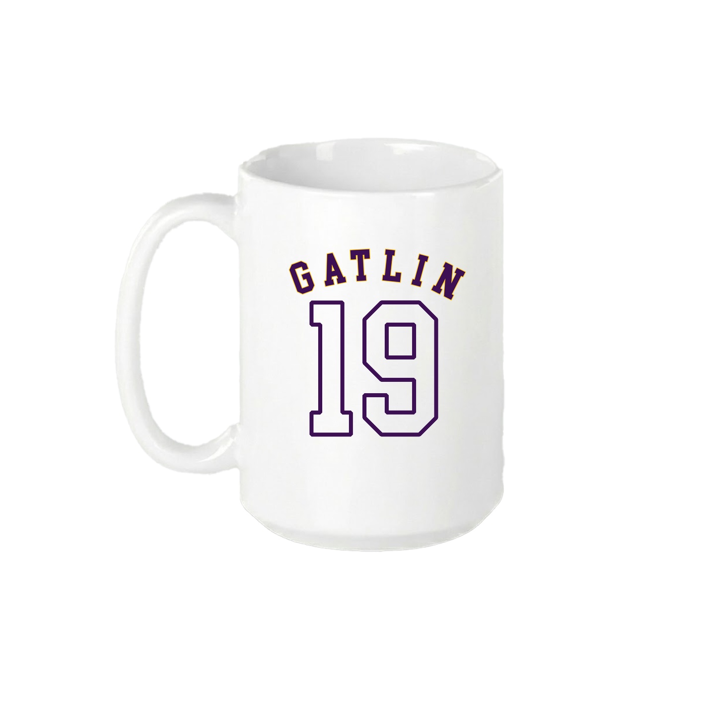 15oz Coffee Mug — Shirsey Arch in White