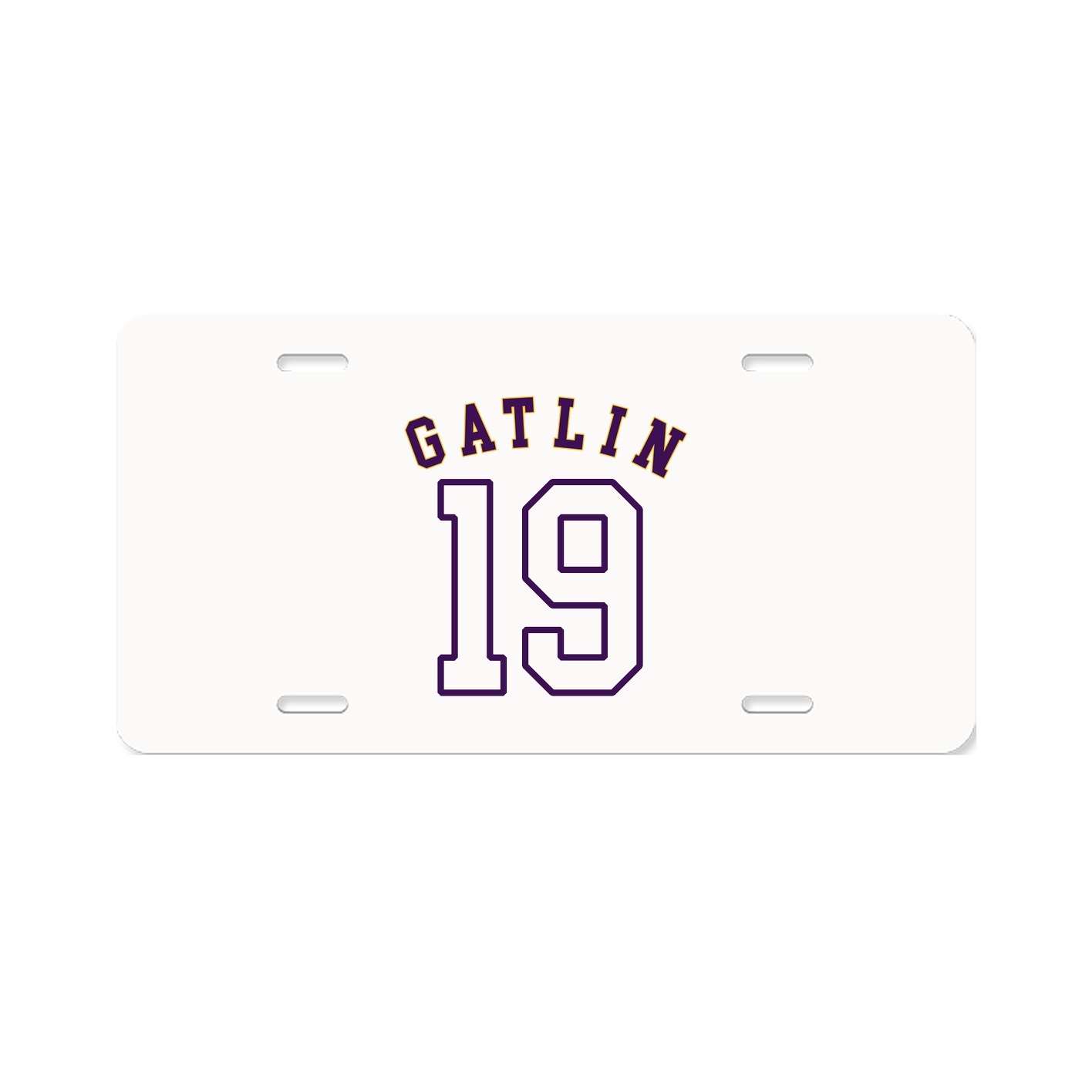 License Plate — Shirsey Arch in Classic