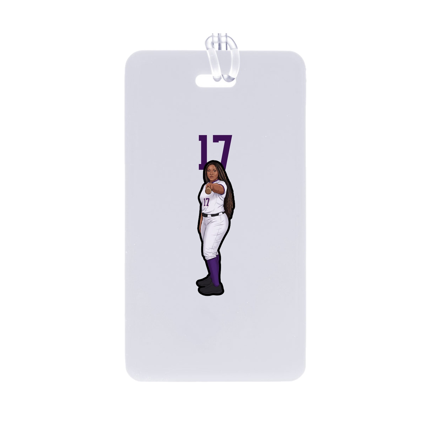 Bag Tag — Number Top in Classic