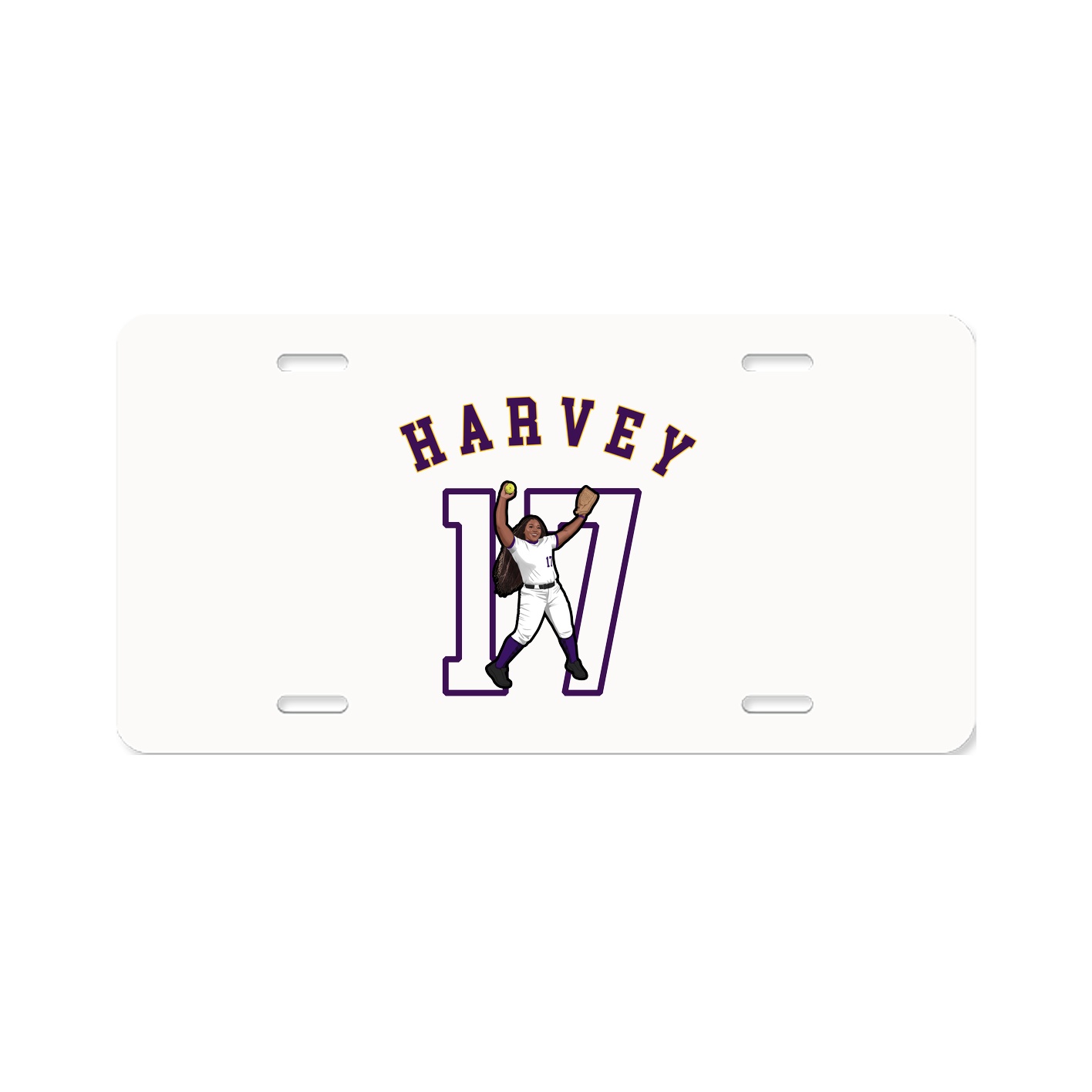 License Plate — Shirsey Arch in Classic