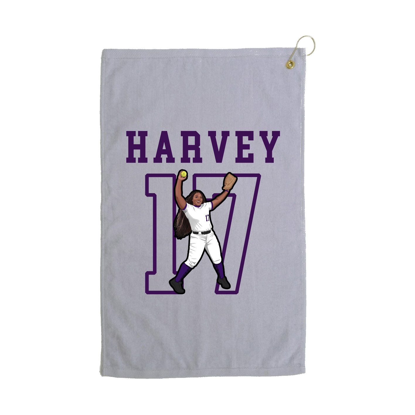 Golf Towel — Shirsey in Grey