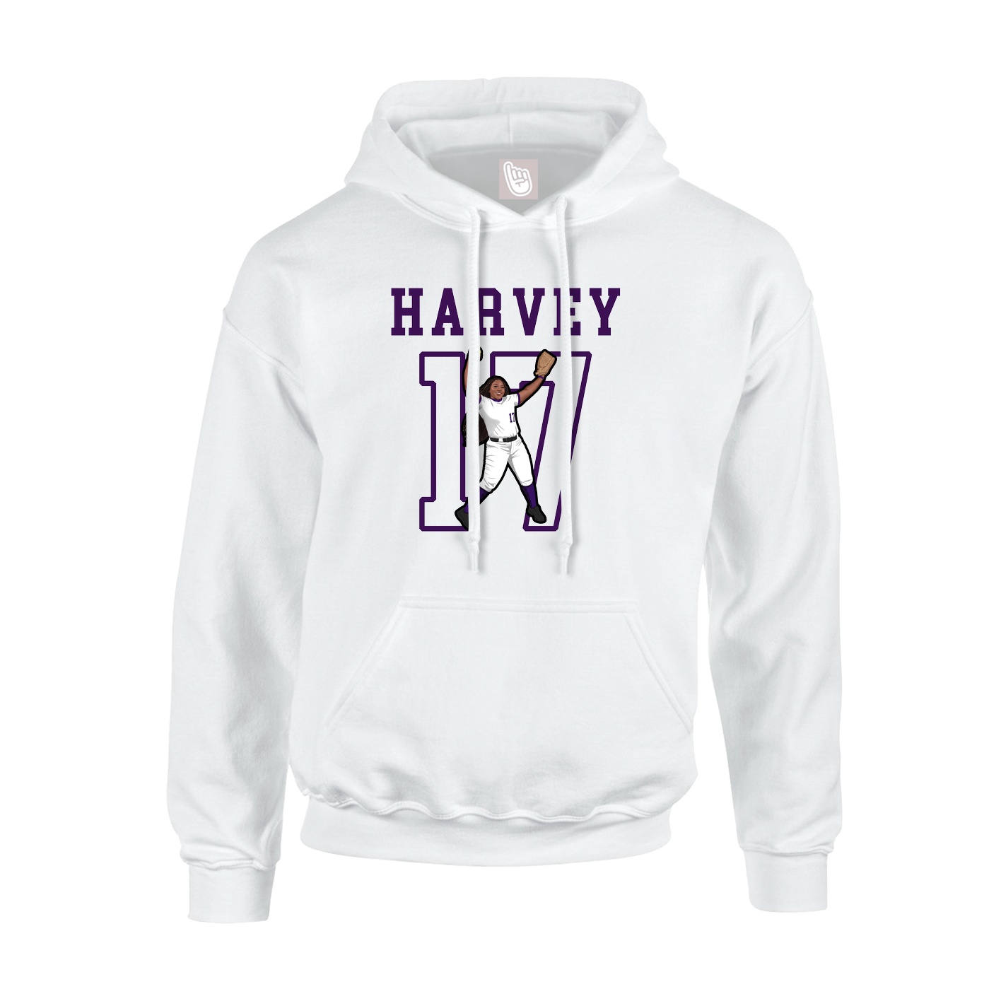 Youth Hoodie — Shirsey in White