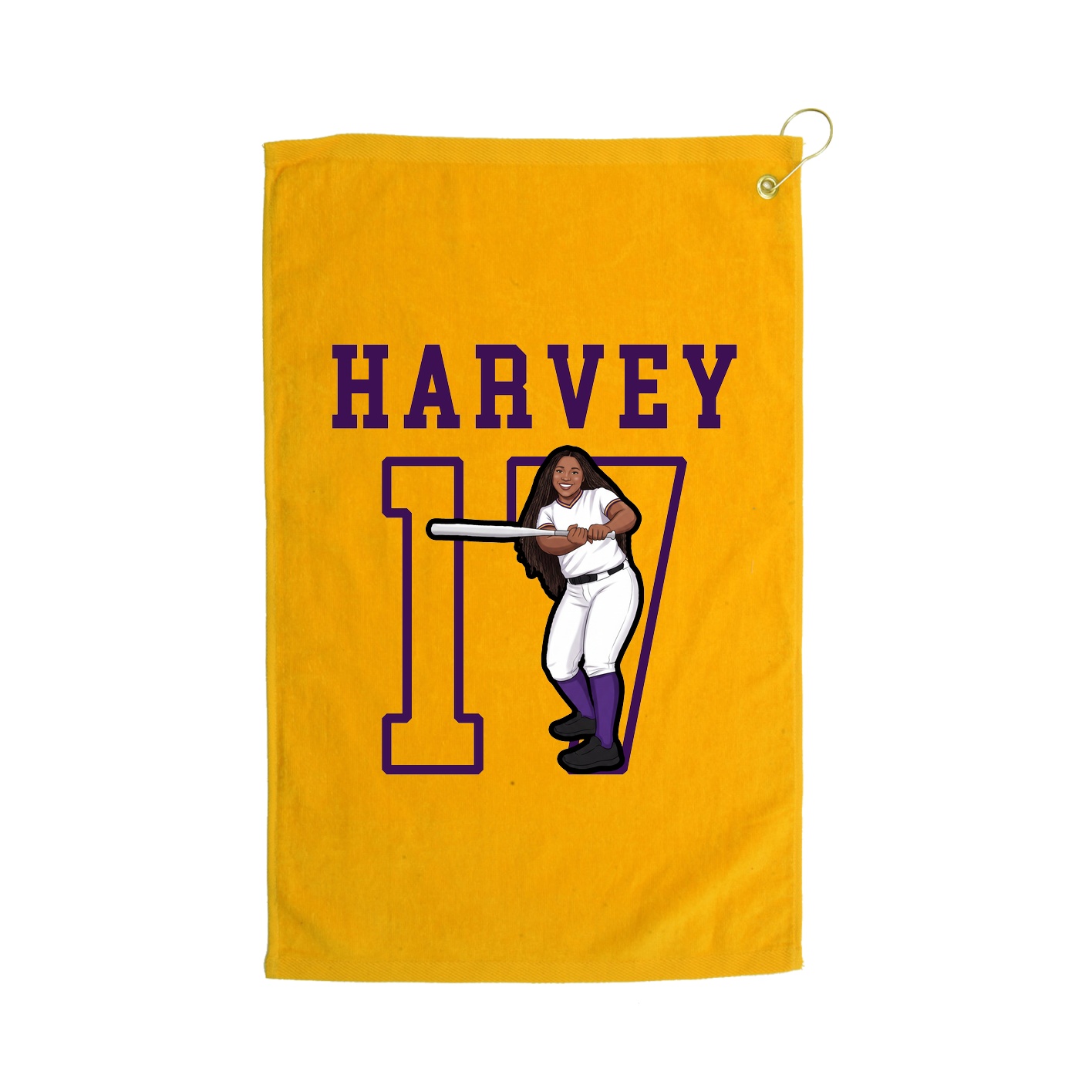 Golf Towel — Shirsey in Gold
