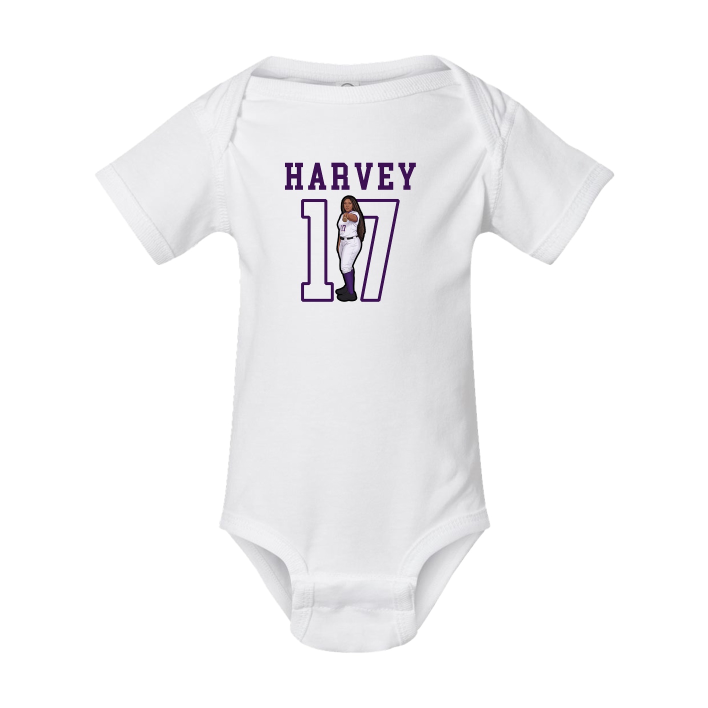 Baby Onesie — Shirsey in White