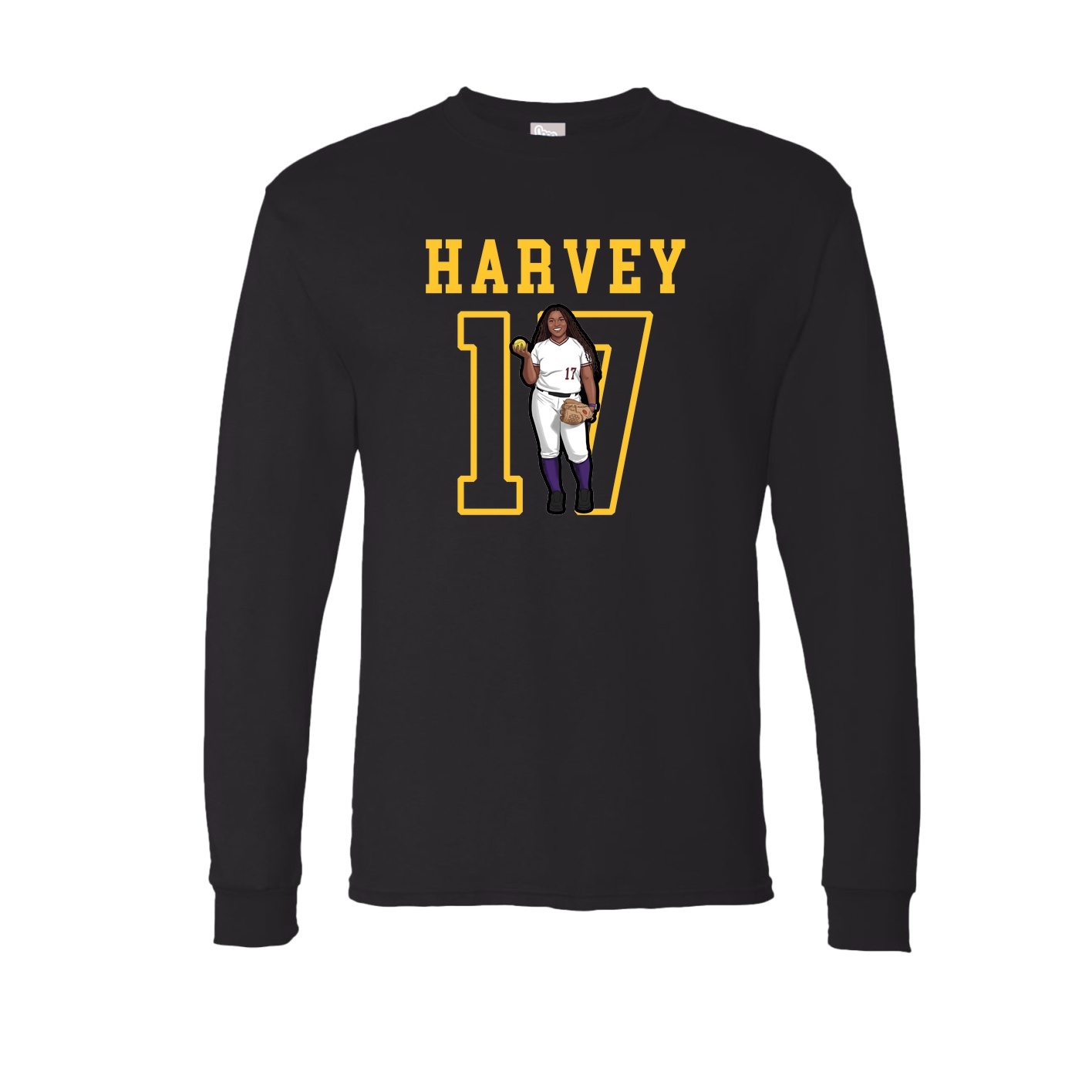 Long Sleeve Tee — Shirsey in Black