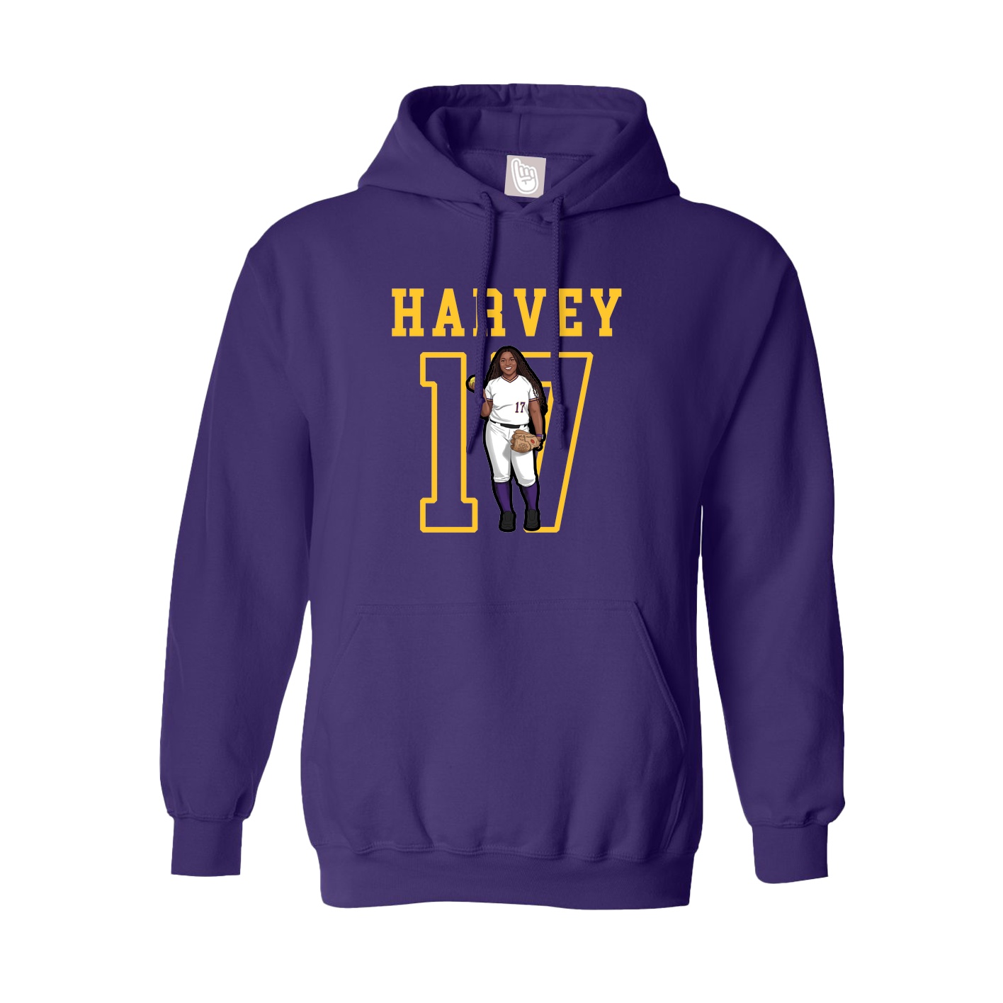 Youth Hoodie — Shirsey in Purple