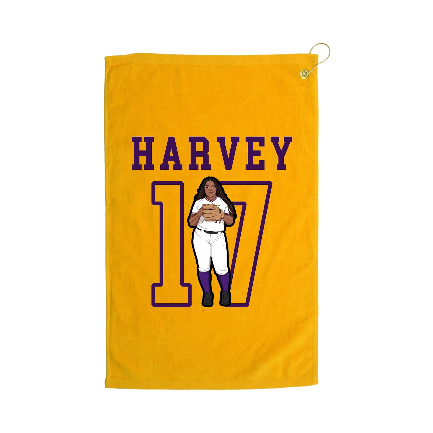 Golf Towel — Shirsey in Gold