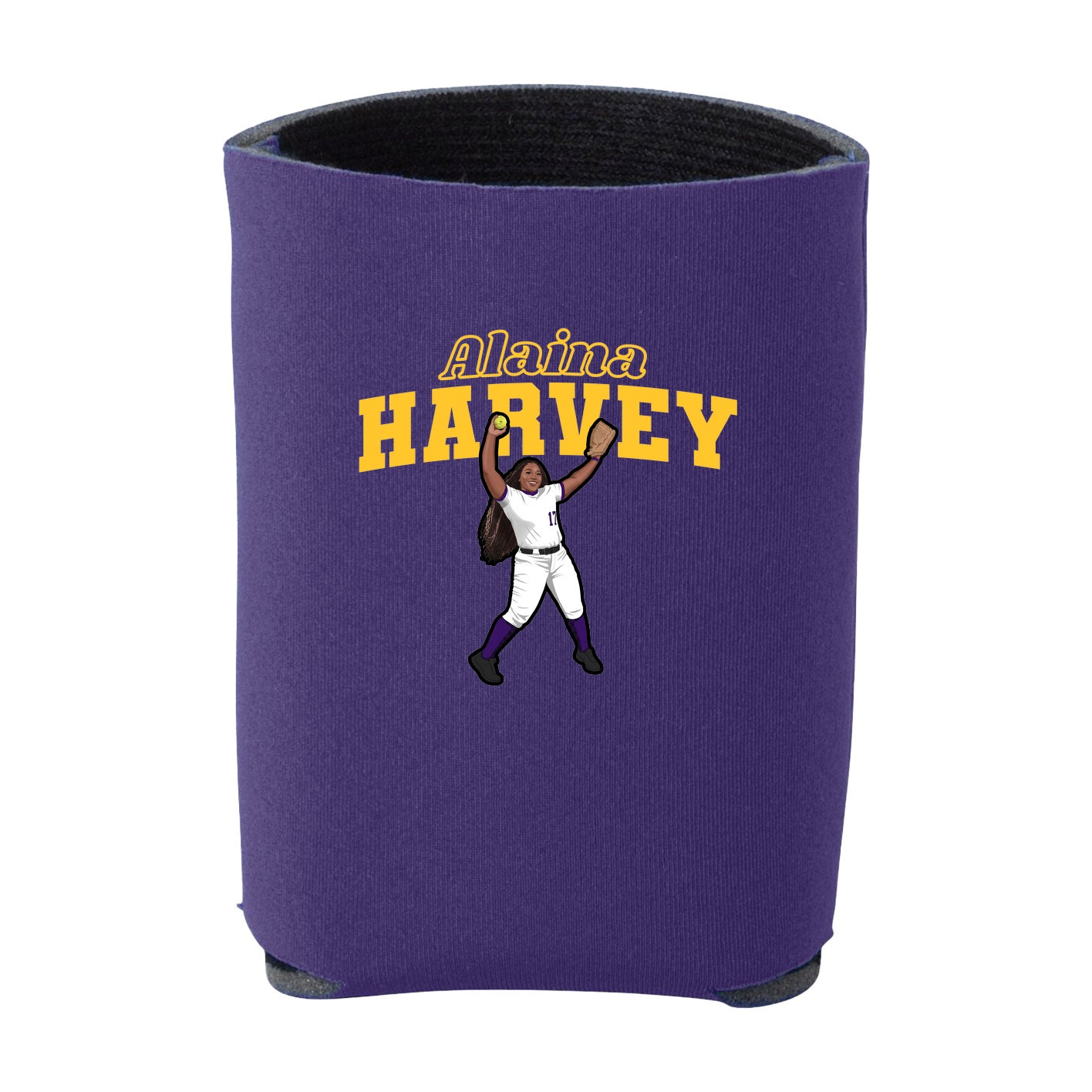Can Holder — Name Arch in Purple