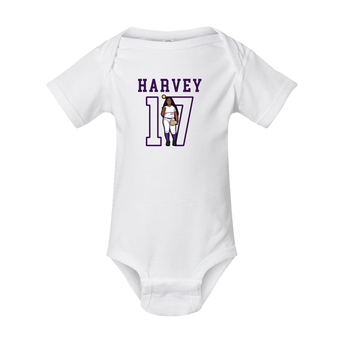 Baby Onesie — Shirsey in White