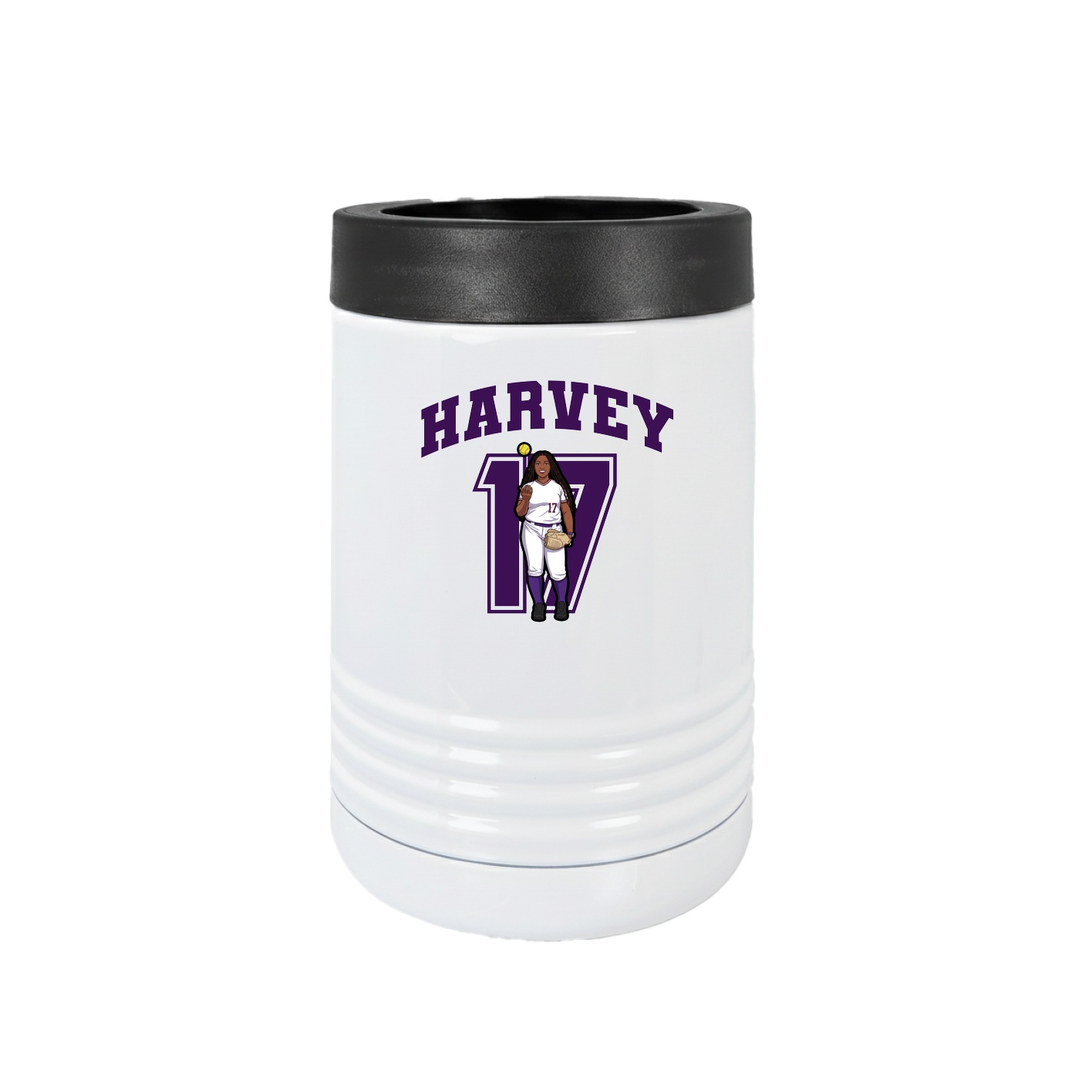Beverage Holder — Number in White