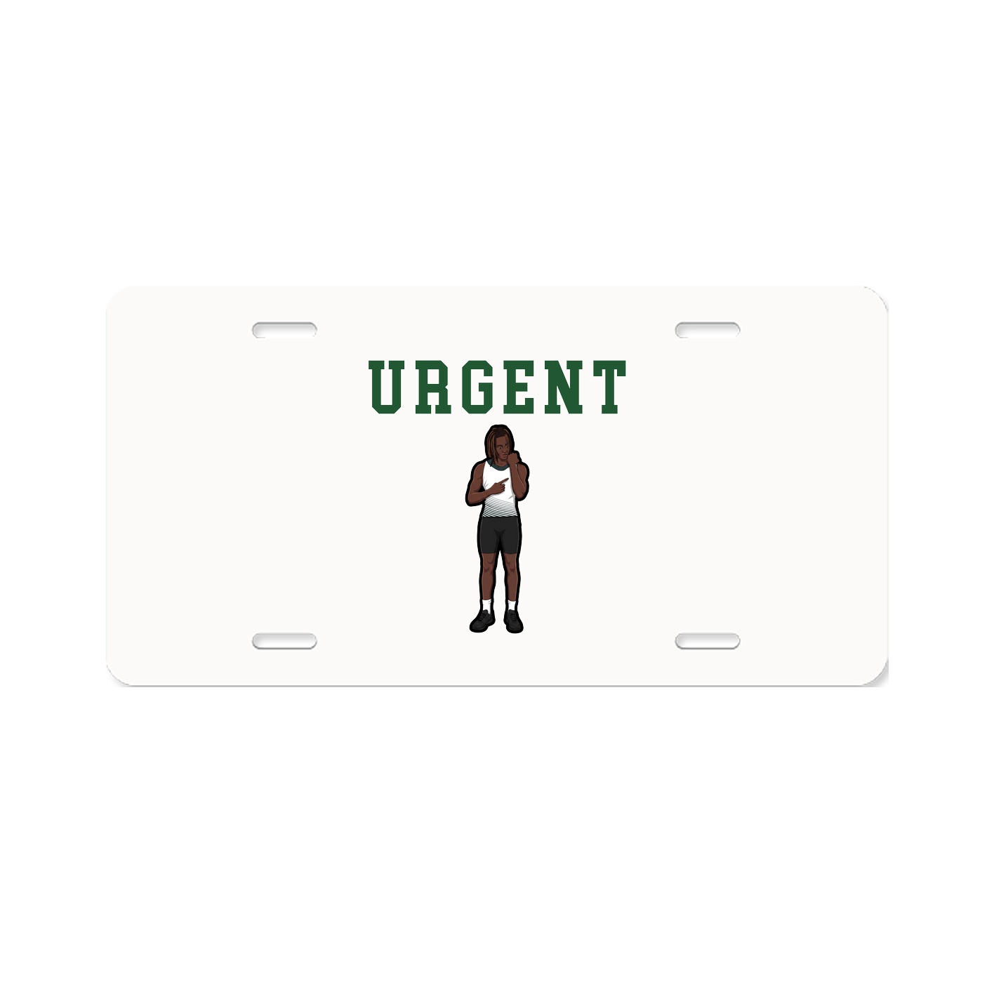 License Plate — Shirsey in Classic