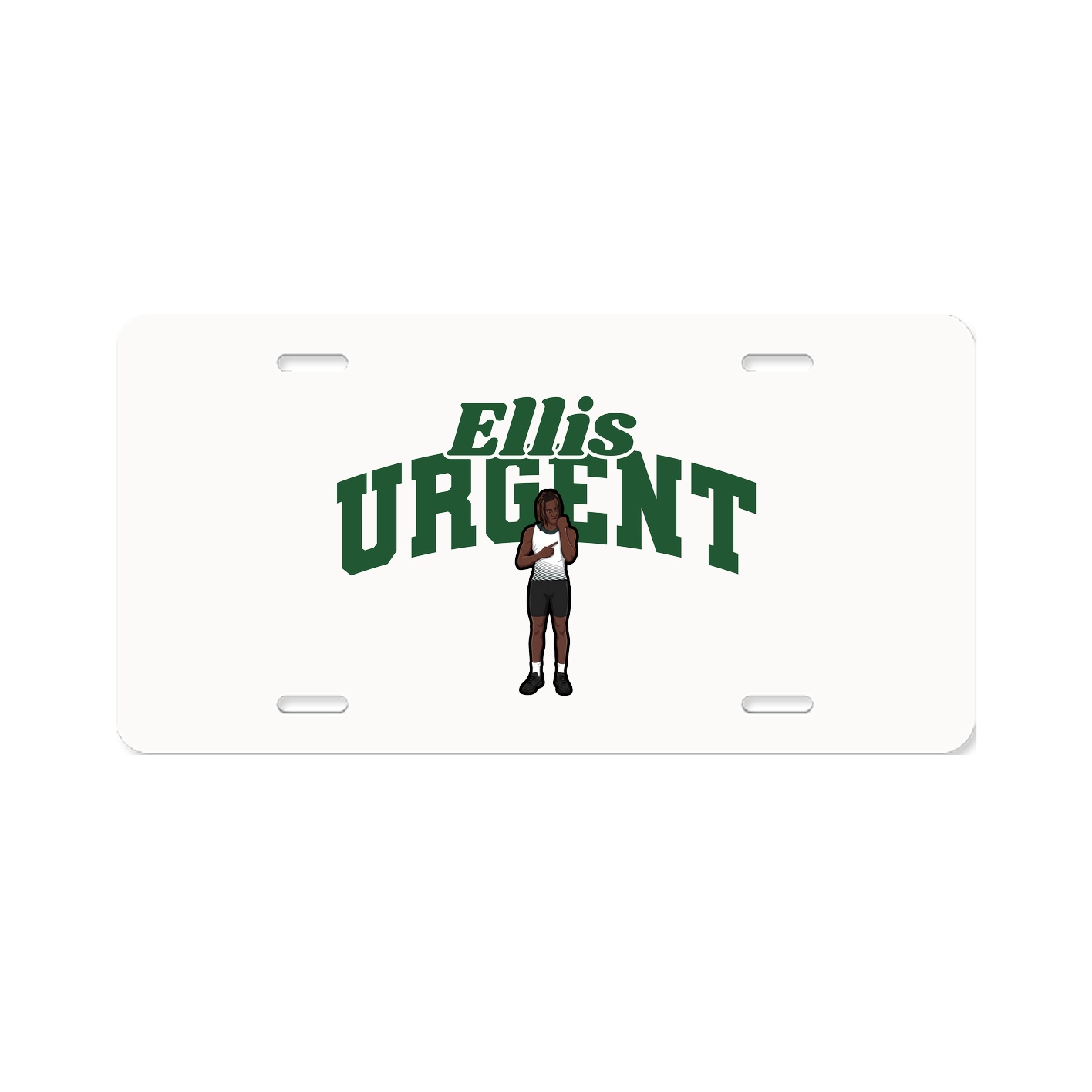 License Plate — Signature Arch in Classic