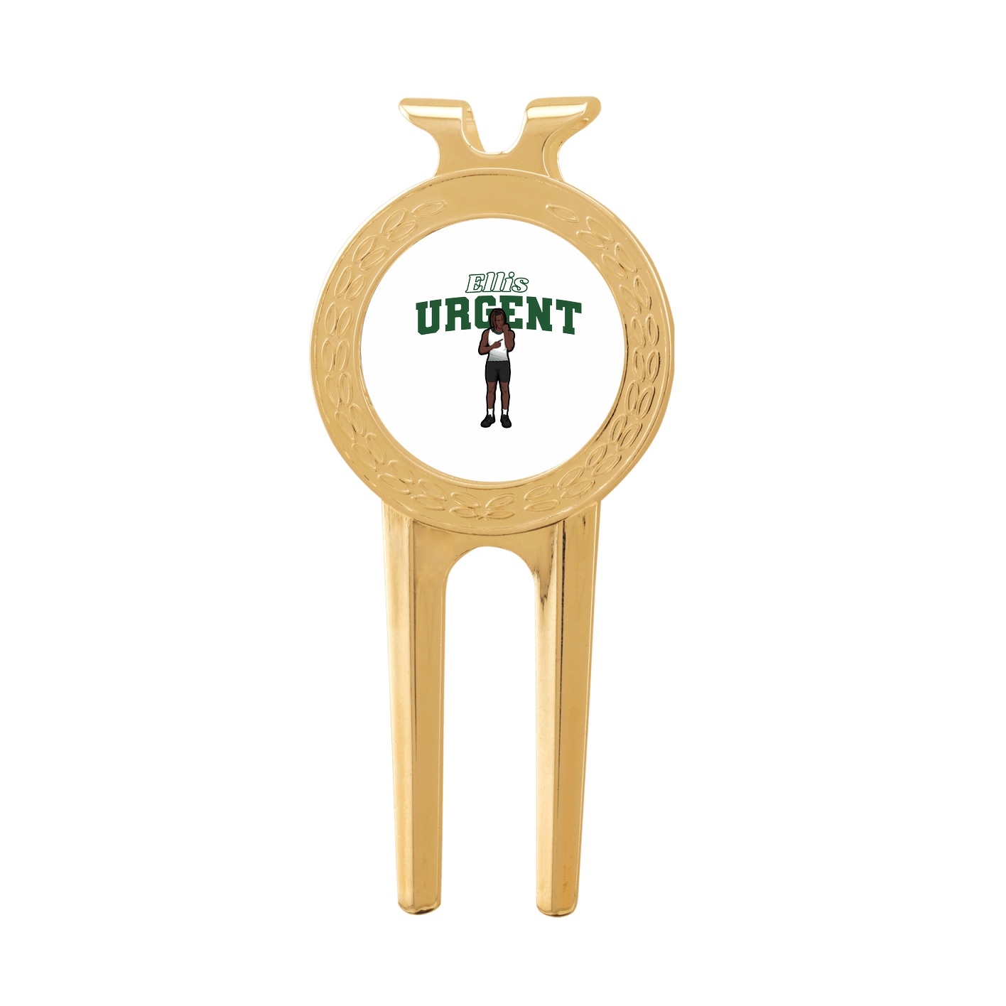 Divot Tool with Ball Marker — Name Arch in Classic