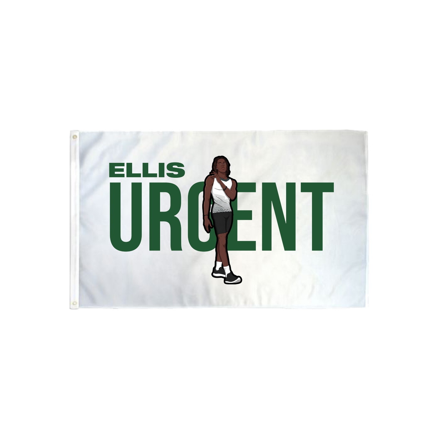 3x5 Flag — Player Name in Classic