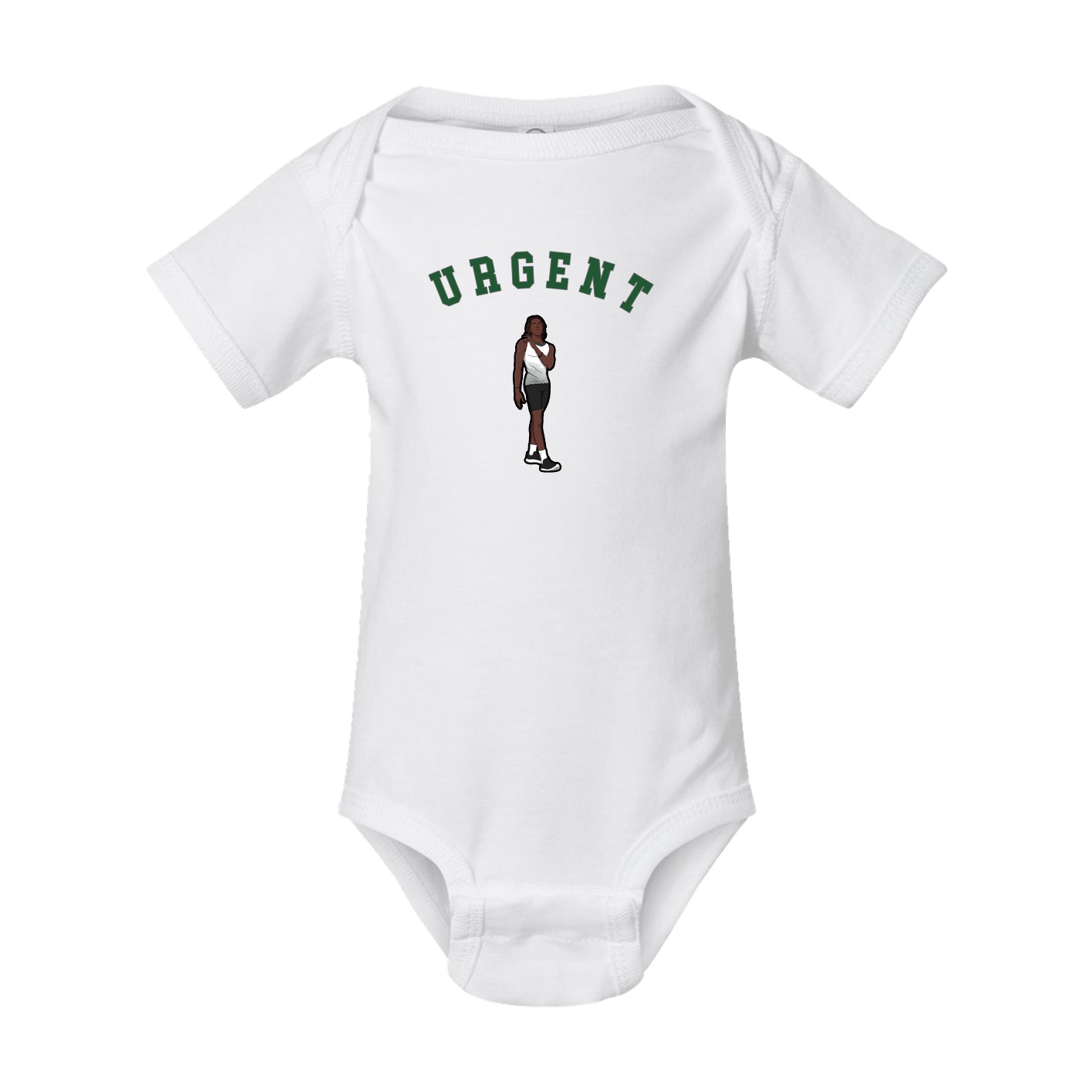 Baby Onesie — Shirsey Arch in White