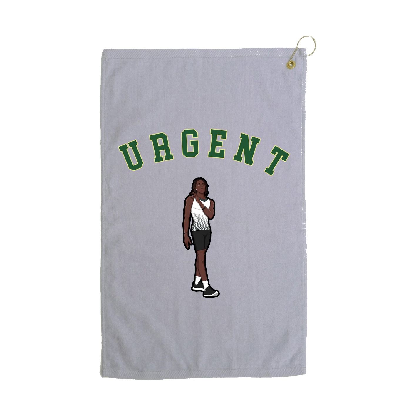 Golf Towel — Shirsey Arch in Grey