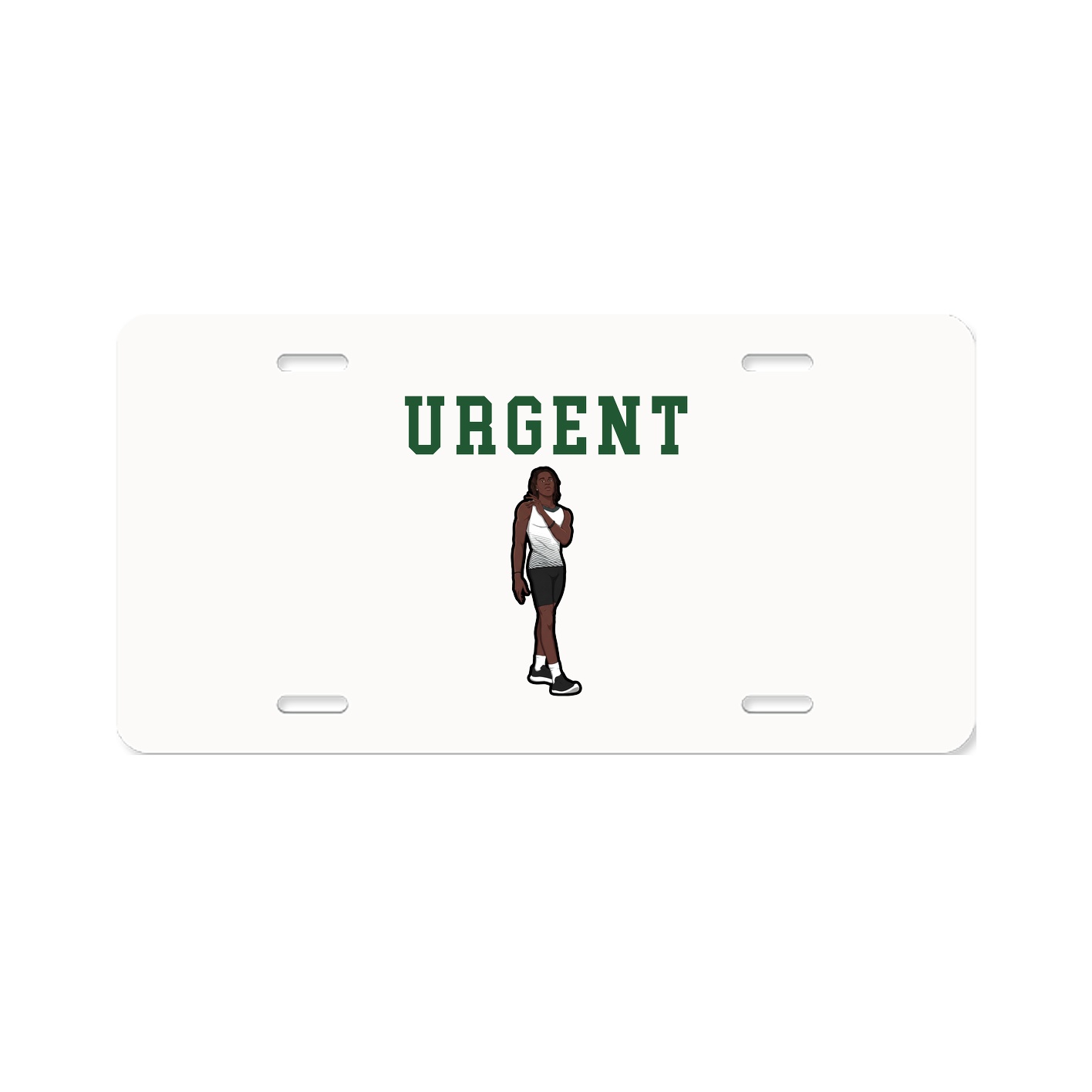 License Plate — Shirsey in Classic